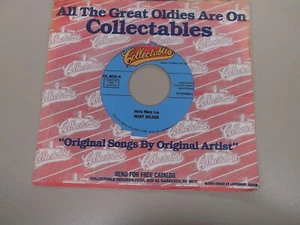 Ricky Nelson - Hello Mary Lou / Poor Little Fool - Collectables COL 6022 - NM - Picture 1 of 4