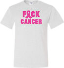Buy Cool Shirts Breast Cancer T-Shirt Fxck Cancer Tall Tee