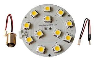 Dr. LED 12V Marine Dome Light LED Conversion Kit Warm White - Imagen 1 de 2