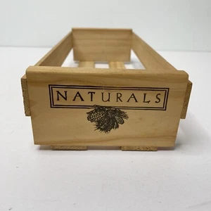 Caja de almacenamiento de cassette vintage cinta de música natural para 15 cintas caja - Imagen 1 de 6