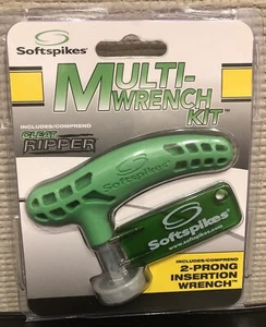 SoftSpikes Multi-Schraubenschlüssel-Kit - Stollenripper & 2-poliger Einsteckschlüssel - Neu in Verpackung - Bild 1 von 2