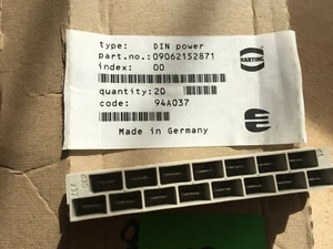 Conector Din 15 vías panel hembra conexión rápida HARTING 09062152871 Z989 - Imagen 1 de 4