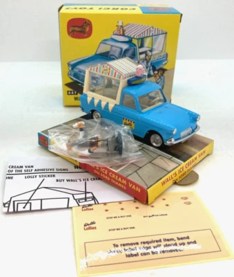 39880 CORGI TOYS / REEDITION / 447 FORD THAMES WALL'S ICE CREAM VAN - Photo 1/4