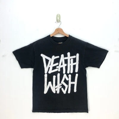 Y2K Deathwish Skateboards T Shirt Medium Deathstack OG Skate Tees Size M - Image 1 of 4