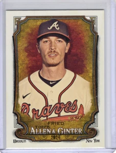 Max Fried 2024 Topps Allen & Ginter #75 Atlanta Braves - Picture 1 of 2