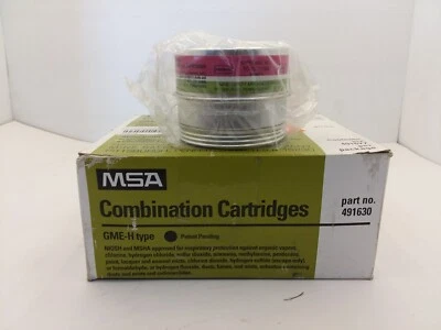 MSA 491630 CLASSIC RESPIRATOR GME-H TYPE (BOX OF 6) NIB - Image 1 of 3