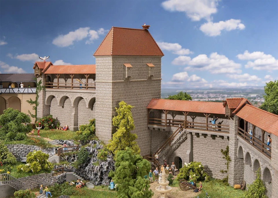 Faller HO 130691 Altstadtmauer-Set Schildmauer NEU OVP - Bild 1 von 1