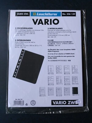 New Lighthouse Vario ZWL/ 5-Pages Pack For Stamp Collector Album, Free Shipping! - Image 1 of 2