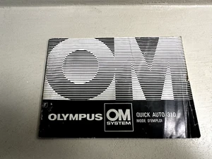 Olympus OM System * Mode d'Emploi pour Quick Auto 310 * Olympus - Photo 1 sur 2