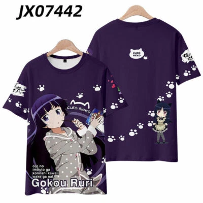 Anime My Sister Can't be So Linda Camiseta Manga Corta Hombres Mujeres Juegos con disfraces Camiseta Y06 Foto 1 de 2