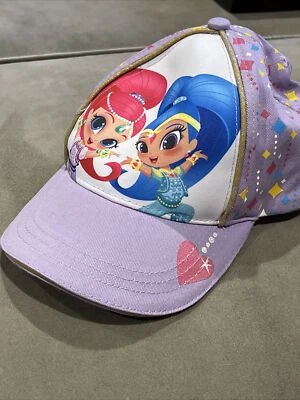 Nickelodeon Shimmer and Shine Girl Youth Baseball Cap Purple Adjustable Hat - Image 1 of 4