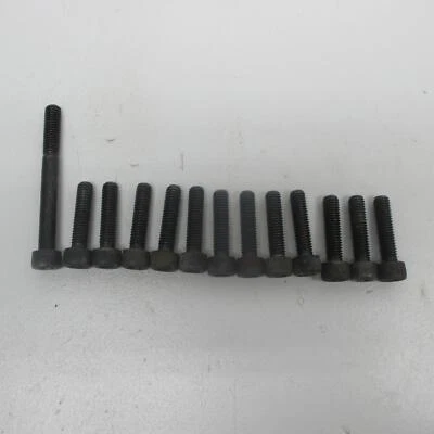 Yamaha XS750 1977 motor fondo cárter de aceite cubierta pernos hardware  Foto 1 de 4