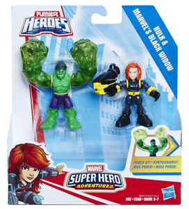 Hasbro Playskool Heroes - Marvel Super Heroes - HULK & Black WIDOW