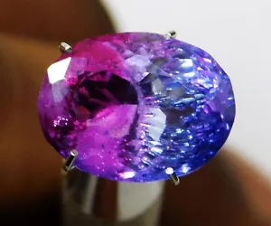 Certified 6.45 Ct Natural Alexandrite Color Change Oval Cut Loose Gemstone - Picture 1 of 10