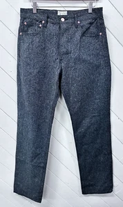 Wythe New York Japanese Jaspe Twill Selvedge Pants Sz 33 (Actual 31x32) Graphite - Picture 1 of 14