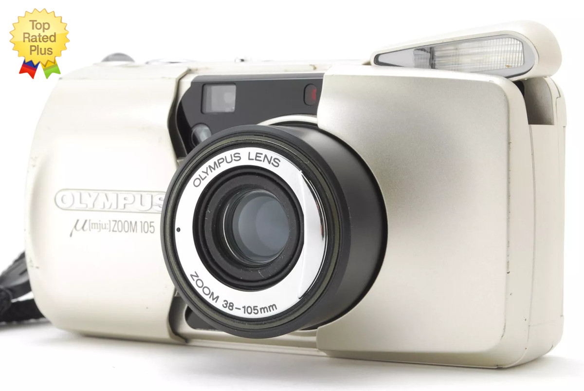 Olympus Point & Shoot Film Cameras with Panorama Setting for
