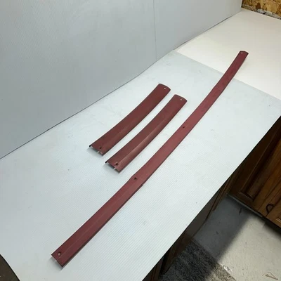 73-87 Chevrolet GMC Squarebody Headliner Roof Metal Trim red Blazer Jimmy - Image 1 of 4