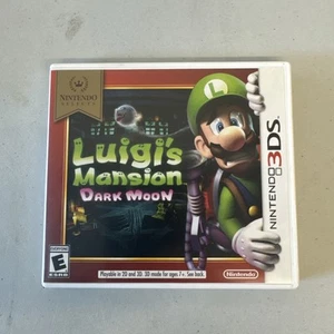 Luigi’s Mansion Dark Moon Authentic Nintendo 3DS CASE + INSERT ONLY No Game - Picture 1 of 4