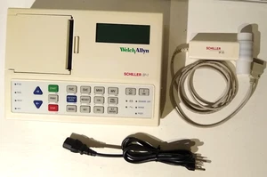 Espirómetro Welch Allyn Schiller SP‐1 - Diagnóstico FVC SVC MVV Pruebas pulmonares - Imagen 1 de 10