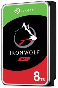 Seagate 8TB Ironwolf NAS SATA III 3.5" 7200RPM Hard Drive (ST8000VN004) - Afbeelding 1 van 4