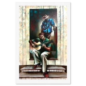 Danny Broadway Kat Daddy Blues Printer's Proof Serigraph #'d Hand Signed, LOA - Picture 1 of 2