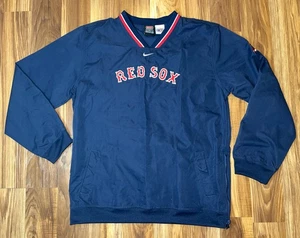 NIKE TEAM BOSTON RED SOX BÉISBOL/SUÉTER/ROMPEVIENTOS/CHAQUETA TALLA JUVENIL XL - Imagen 1 de 8