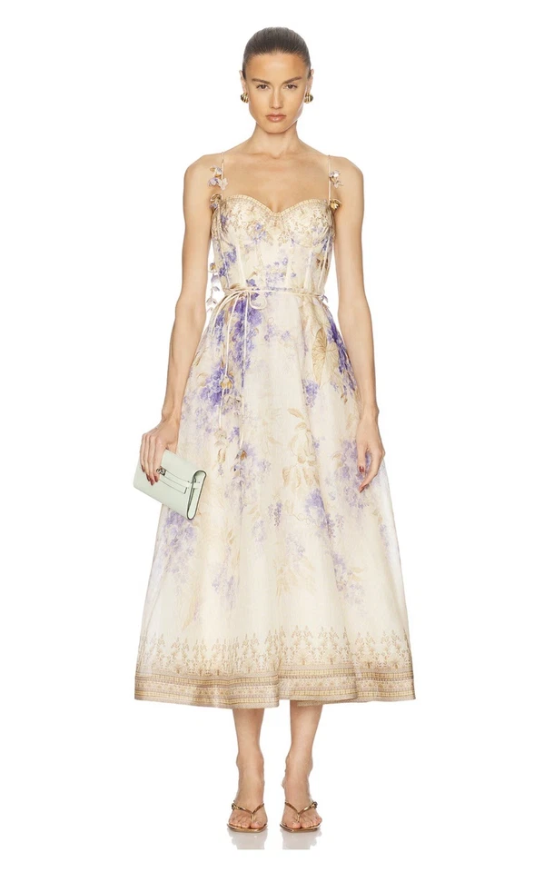 Vestido floral feminino Zimmermann - Imagem 1 de 4