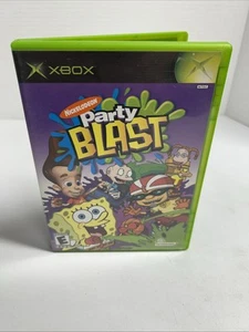 Nickelodeon Party Blast (Microsoft Xbox, 2002) CIB - Picture 1 of 5
