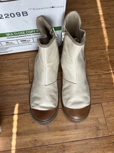 Zapatos/botines planos Lacoste para mujer 7,5 M zapatos vintage - Imagen 1 de 6