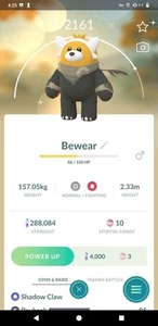 ✨ Shiny Bewear ✨  P T C - 20k stardust -  Description - Picture 1 of 1