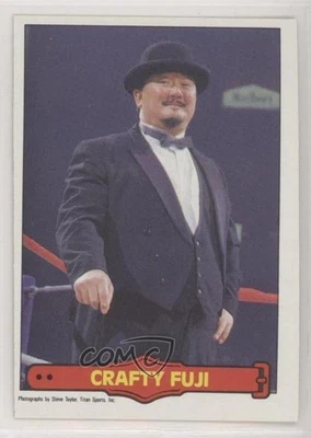 1985 O-Pee-Chee Pro Wrestling Stars Mr Fuji #31 Rookie RC - Image 1 of 2