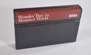 Wonder Boy In Monster World Master System Sega Game PAL original MS - Picture 1 of 8