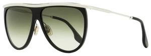 Victoria Beckham Modified Pilot Sunglasses VB155S 001 Black 60mm 155 - Picture 1 of 3