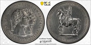 1900 PCGS AU Detail- Silver Lafayette Dollar $1 US Coin #56586A - Picture 1 of 4