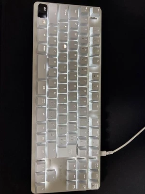 Razer BlackWidow Lite JP White Mechanical Keyboard Used/Tested - Image 1 of 2
