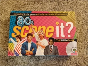 80's Scene It Trivia DVD Board Game 2009 Mattel 100% Complete Game - Picture 1 of 6