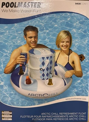 POOLMASTER Arctic Chill 刷新漂浮杆 54530 全新! 密封! — 第 1/2 张图片