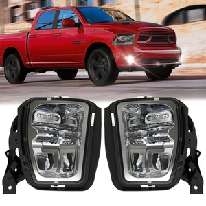 New Version LED Fog Lights Compatible with Dodge Ram 1500 2013 2014 2015 2016... - Picture 1 of 7