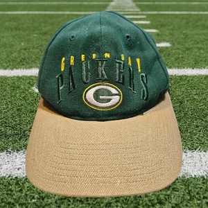 Sombrero Green Bay Packers Con Etiquetas Twins Enterprises Verde Dorado Tostado De Colección  - Imagen 1 de 3