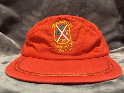 Gorra de colección St. Andrews, THE OLD COURSE Snapback roja. Nuevo stock antiguo. RARO!! Foto 1 de 4