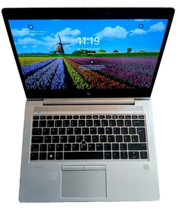 HP Elitebook 735 G5 Ryzen 5 Pro 2500U 2.0GHz 8GB RAM 256GB SSD 13.3" FHD 196 - Picture 1 of 8