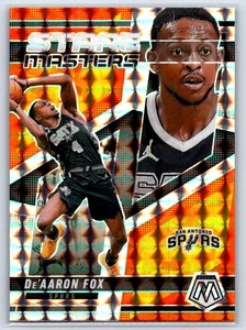 2024-25 Panini Mosaic De’Aaron Fox #11 Stare Masters Mosaic San Antonio Spurs - Bild 1 von 2