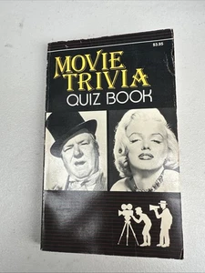 Movie Trivia Quiz Book, © 1982 by Ventura Associates Inc, Vintage Paperback Book - Bild 1 von 2