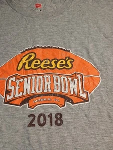 T-shirt Reese's 2018 Senior Bowl taglia Large - Foto 1 di 7
