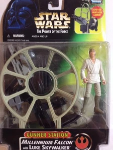 STAR WARS MILLENNIUM FALCON GUNNER STATION LUKE SKYWALKER 💥SHIPS🌎WORLDWIDE💥 - Picture 1 of 11
