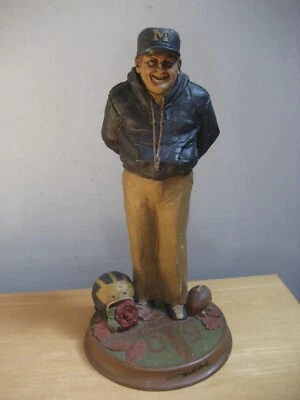 Bo Schembechler Limited Edition Statue Signed by Tom Clark Michigan Wolverines - Image 1 of 4