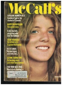 McCall's Magazine November 1974 Caroline Kennedy Bette Davis Happy Rockefeller - Picture 1 of 2
