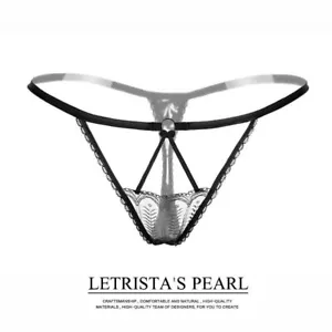 Gstring Spitze Tback Höschen - Tanga Dessous Slips Damen Nachtwäsche Unterwäsche - Bild 1 von 18