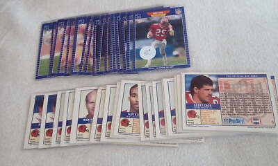 1989 Pro Set Football   1-99 Partial base set Pick cards you want/need. - Image 1 of 4