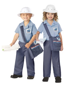 Mr Postman USPS Mailman Toddler Child Halloween Costume - Picture 1 of 3